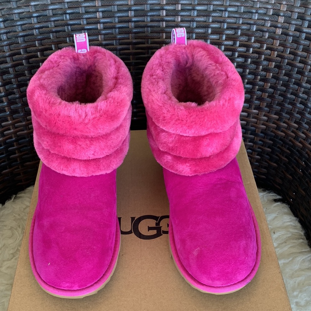 quilted fluff ugg